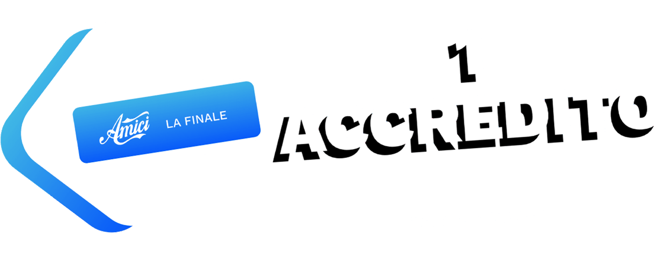 1 accredito con accompagnatore nell'estrazione
